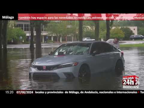 Noticia - El huracán Debby, ahora tormenta tropical, sigue causando destrozos