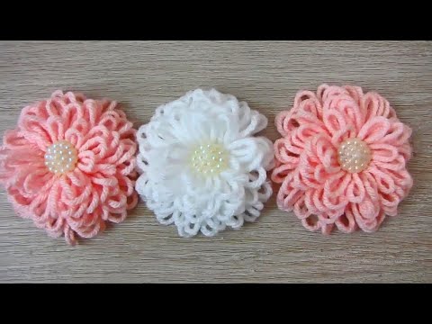 Hand Embroidery Amazing Trick Easy Flower Embroidery Trick with Scale Sewing Hack #shorts