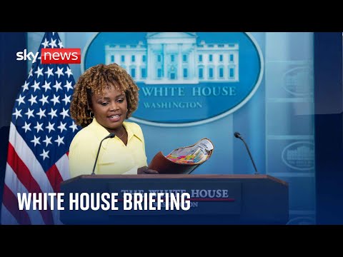 Watch live: White House Press Secretary makes a briefing with Secretary of Homeland Security