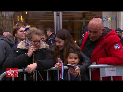 Viaje Apostolico del Papa Francisco a Luxemburgo