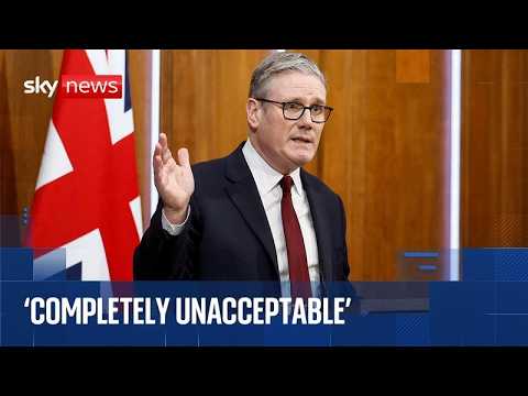 Sir Keir Starmer gives update on Iran war