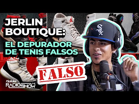 JERLIN BOUTIQUE: EL DEPURADOR DE TENIS FALSOS QUE SE HA BUSCADO PAL DE PROBLEMAS CON ARTISTAS!!!