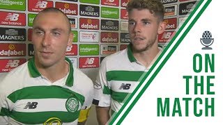 Ryan Christie and Scott Brown on the Match | Celtic 7-0 St Johnstone | Magnificent seven!