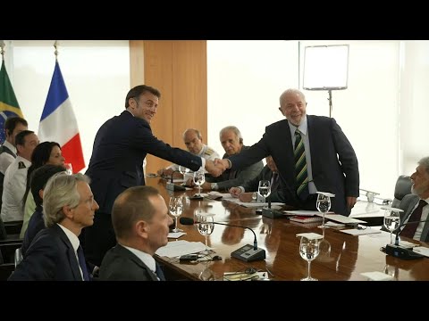 Bilateral talks between Luiz Inacio Lula da Silva and Emmanuel Macron | AFP