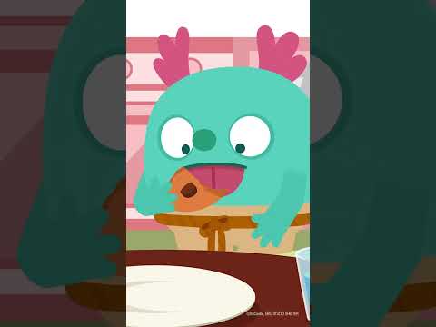 🍪 美味香甜的魔法饼干！ | #朱妮托尼 #shorts