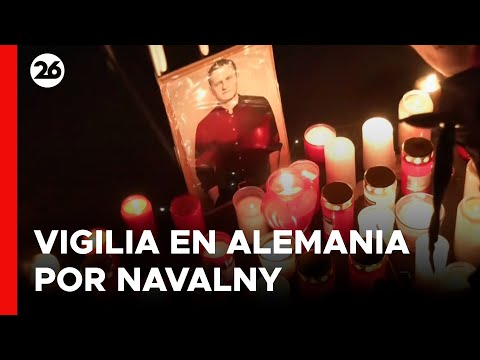 ALEMANIA - EN VIVO | Vigilia en memoria de Alexei Navalny, el enemigo más feroz de Putin