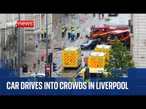 Police responding to incident at Liverpool FC parade after car collision with pedestrians