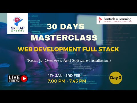 DAY- 03 React Js- Overview And Software Installation
