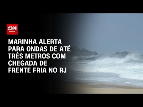 ​Frente fria provoca ressaca e queda de temperatura no Rio de Janeiro | CNN 360º