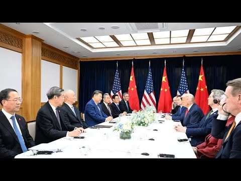President Xi meets with President Trump in Busan