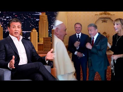 ¿Sylvester Stallone boxeó al Papa? El actor contó cómo fue el encuentro con el Sumo Pontífice