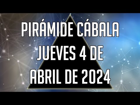 ? Pirámide Cábala para el Jueves 4 de Abril de 2024 - Lotería de Panamá