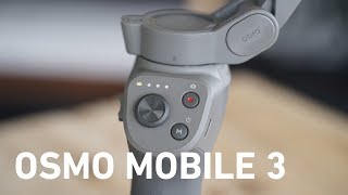 Vido-Test : TEST DJI OSMO MOBILE 3 : LE MEILLEUR STABILISATEUR SMARTPHONE
