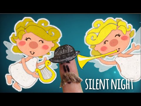 Silent Night carol with lyrics. Learn English with songs