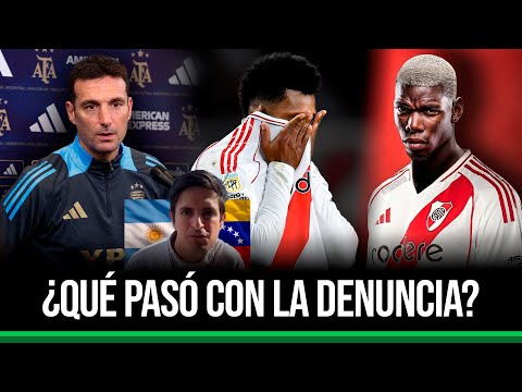 ¿Se SUSPENDE VENEZUELA vs ARGENTINA? + Denuncian a BORJA en RIVER + ¿Qué es #POGBAARIVER?