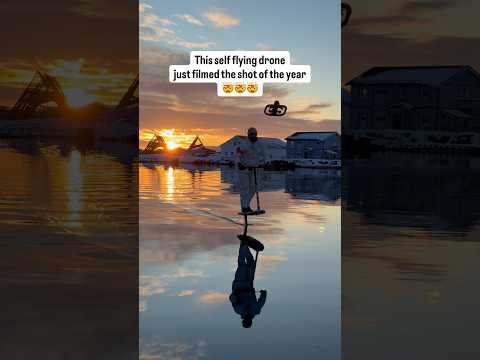 THIS NEW SELF FLYING DRONE FILMED THAT ?! 🤯🤯🤯 Shot of the year 👑