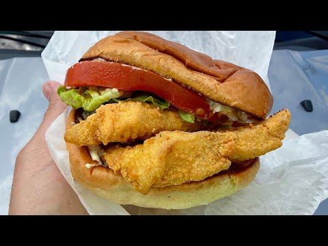 The REAL Best Fried Haddock Sandwich in the Boston! Joe's on a Roll Review!!