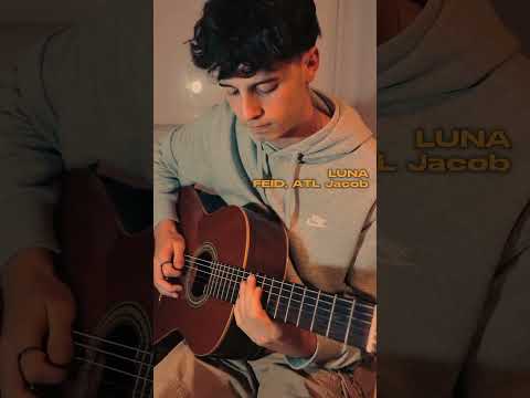 Feid - Luna #guitar #guitarra #cover #feid #luna