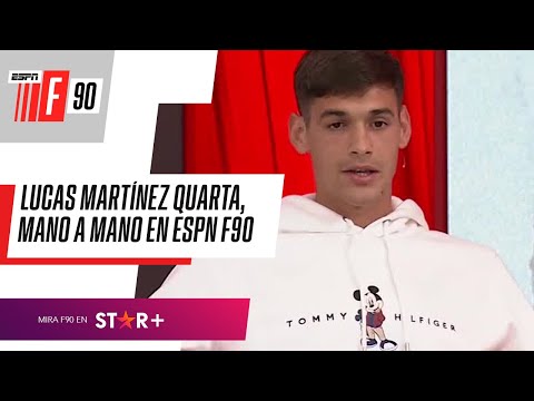 RIVER PUEDE COMPETIR EN CUALQUIER LIGA: Lucas Martínez Quarta, MANO A MANO en #ESPNF90