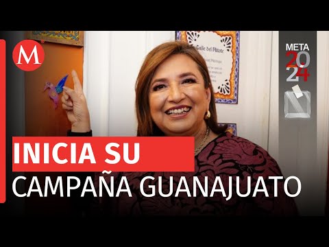 Xóchitl Gálvez iniciará campaña en Guanajuato para evitar confrontación con Claudia Sheinbaum