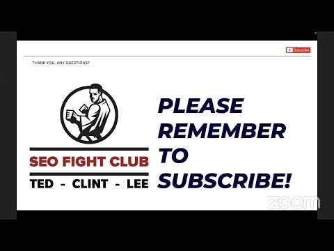 SEO Fight Club - Episode 134 - How to View Google's Activity