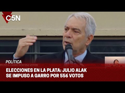 JULIO ALAK es el NUEVO INTENDENTE de LA PLATA