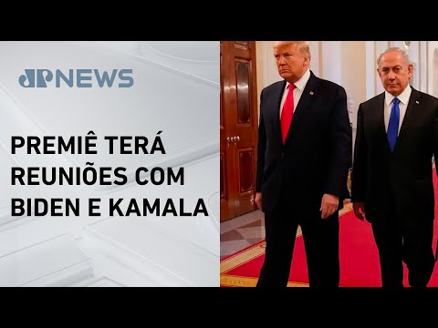 Donald Trump terá encontro com Netanyahu na Flórida, nos Estados Unidos