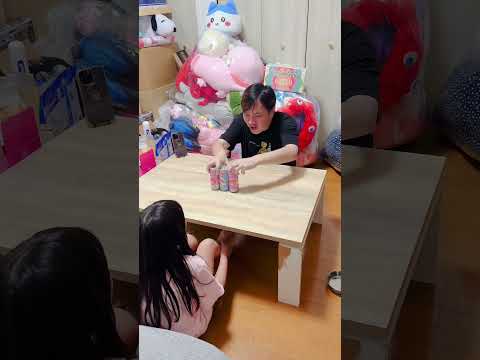【娘と仲良くしたい】娘のためにクレーンゲームでしなこちゃんジュースを取ってみたら#shorts