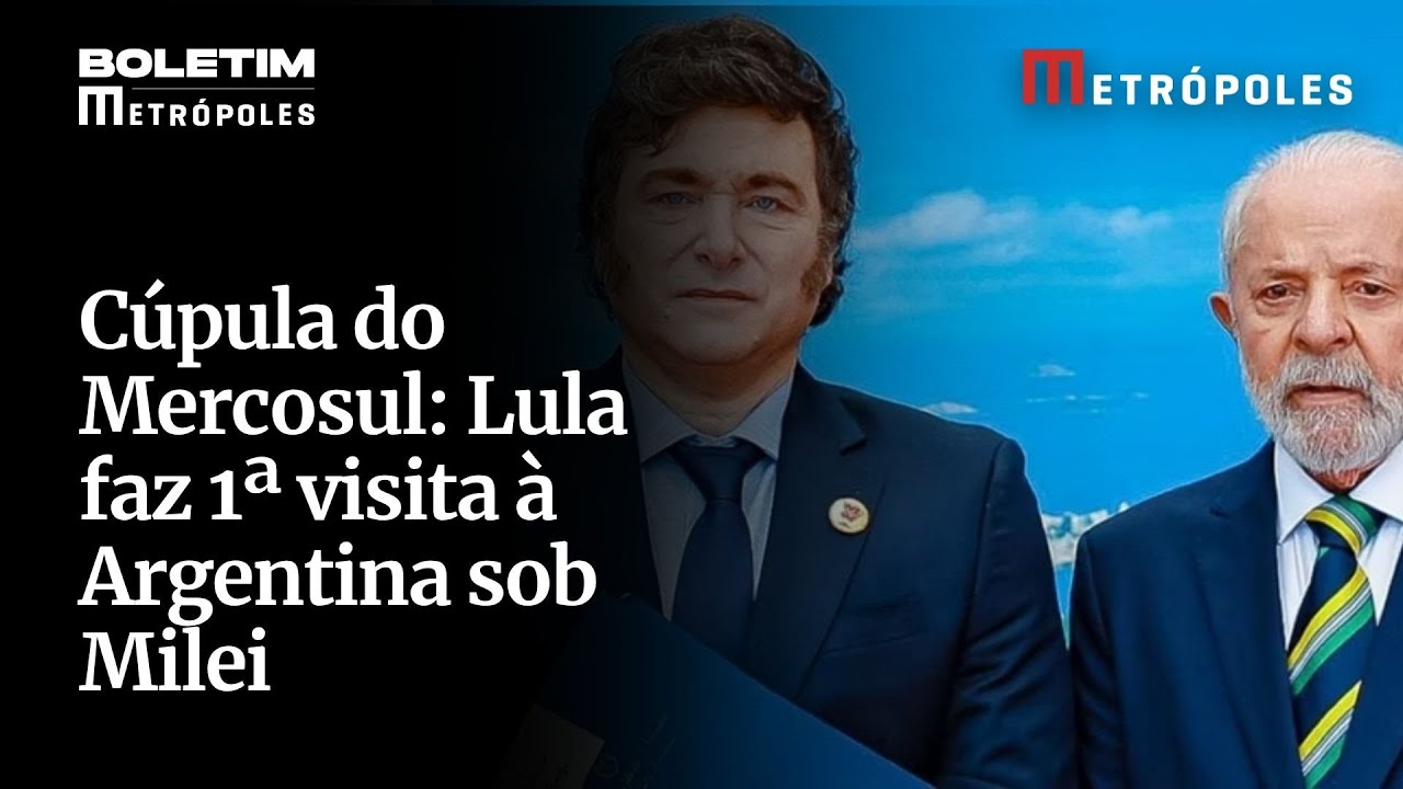 Cúpula do Mercosul Lula faz 1ª visita à Argentina sob Milei e pode encontrar Cristina Kirchner