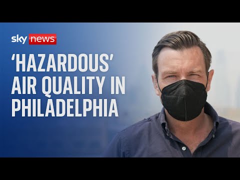 Canada Wildfires: 'It's concerning when you see the air's not clean' - Philadelphia resident