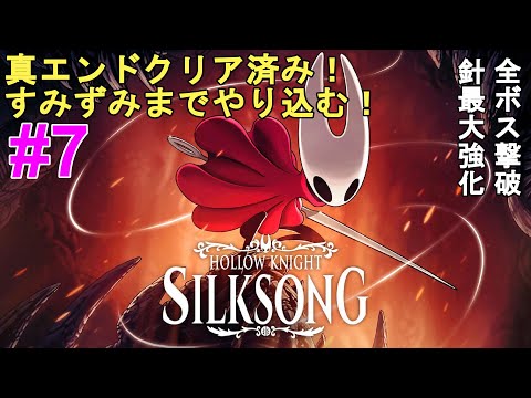 【Hollow Knight Silksong】真エンドでクリア済み！隅々までやり込む！【ホロウナイト シルクソング/メトロイドヴァニア/2Dアクションアドベンチャー/神ゲー】