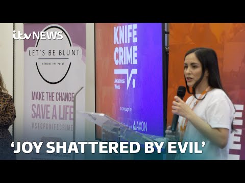 'Happiness destroyed by terror': Southport attack survivor launches blunt knife campaign | ITV News