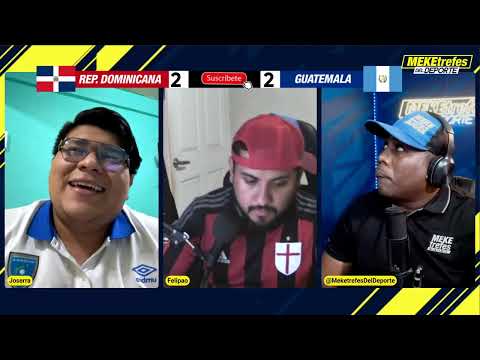 Se le escapó a Guatemala | GUATEMALA 2 - 2 REPÚBLICA DOMINICANA  | RD a los juegos Olímpicos