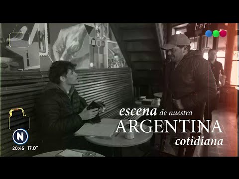 Escenas de nuestra Argentina: PERDIÓ su TRABAJO y VENDE MEDIAS para SOBREVIVIR - Telefe Noticias