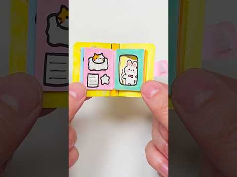 초미니 다이어리북 만들기! #diy #craft #paperdiy #papercraft #shorts