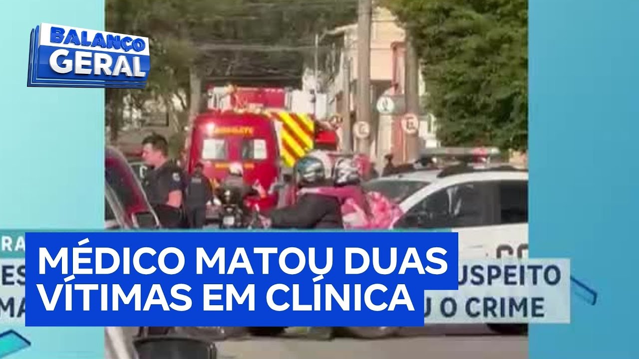 Oftalmologista é preso acusado de matar duas pessoas em clínica de Itapetininga SP