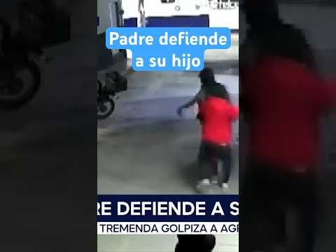 Hombre da una golpiza al agresor de su hijo en Oaxaca, México