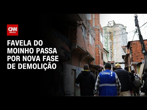 ​Começa nova etapa de demolição de casas no moinho nesta quinta (15) | LIVE CNN