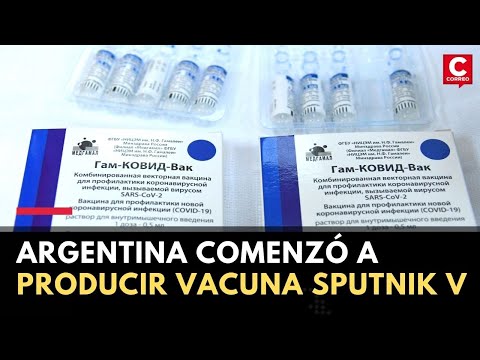 Coronavirus: Argentina inicia producción de la vacuna Sputnik V contra el COVID-19