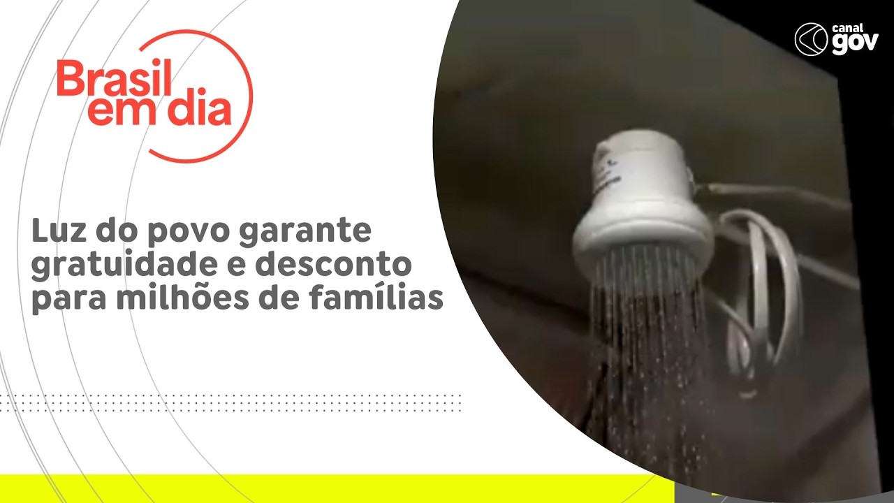 Luz do povo garante gratuidade e desconto para milhões de famílias