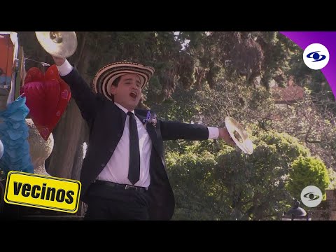 Vecinos: Es la hora de un matrimonio por todo lo alto: Óscar llega con papayera - Caracol TV