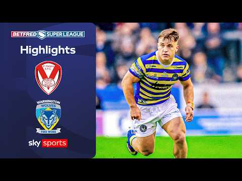 Wolves go top! | St Helens 6-18 Warrington Wolves | Super League highlights