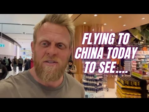 Flying to China today to see….