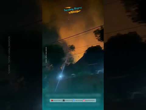 Dapur Rumah Warga Gunung Manik Ludes Terbakar, Diduga Tungku Lupa Dimatikan