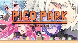 【 PICO PARK 】#ヒラめおムたま で完全初見PICOPARK♡【 几 / 紡生ムルク / 火ノ乃たま / ヒラツカ・クロ / めん