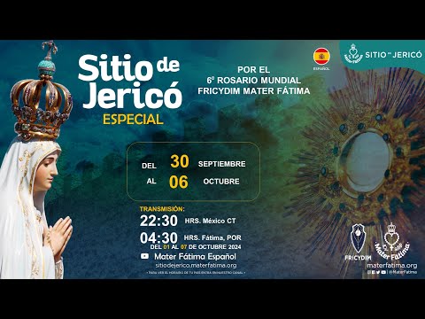 Sitio de Jericó ESPECIAL FRICYDIM Mater Fátima Día 1/7