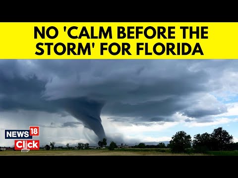 Hurricane Milton In Florida 2024 | Hurricane Milton Spawns Tornado Outbreak In Florida | N18G