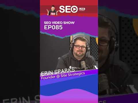 How to get on the first page of Google in 1 min with SEO expert Erin Sparks #Shorts