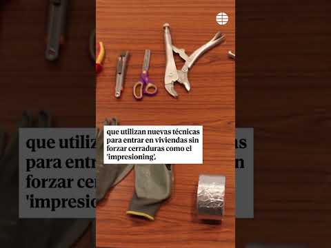 Así es el llamado saqueo silencioso de pisos en Madrid contra el que lucha la Policía #Robo #Pisos