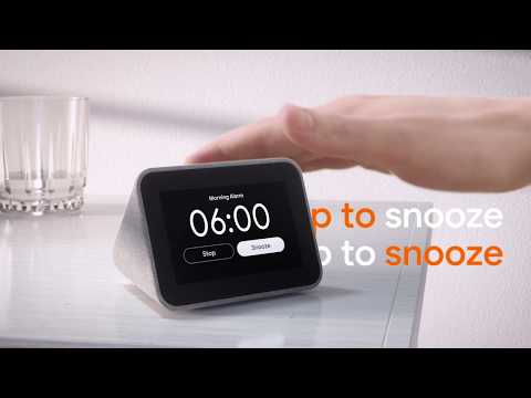 Meet the Lenovo Smart Clock with Google Assistant